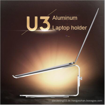 U3 kreative Aluminium Laptop Standhalter